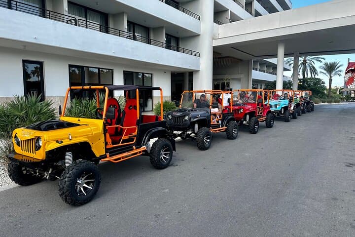 4 Hours ATV mini Jeep style Beach Hopping Tour in Curacao