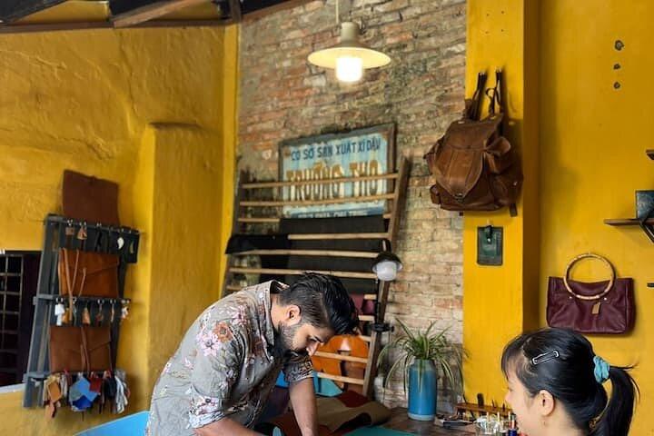 2 Hours Workshop to Explore Blue Lotus Leather