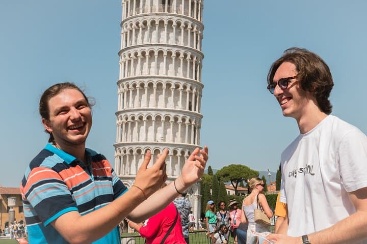 From Livorno to Pisa on your own with optional Leaning Tower Ticket