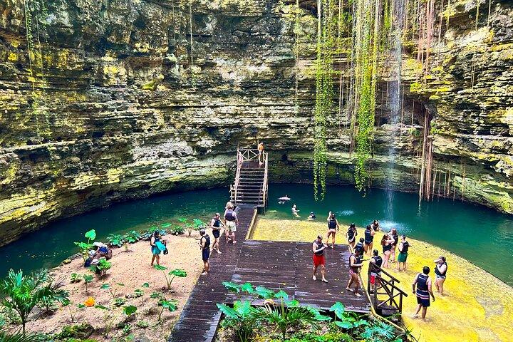 Chichen Itza, Cenote & Valladolid Tour with Tequila and Lunch