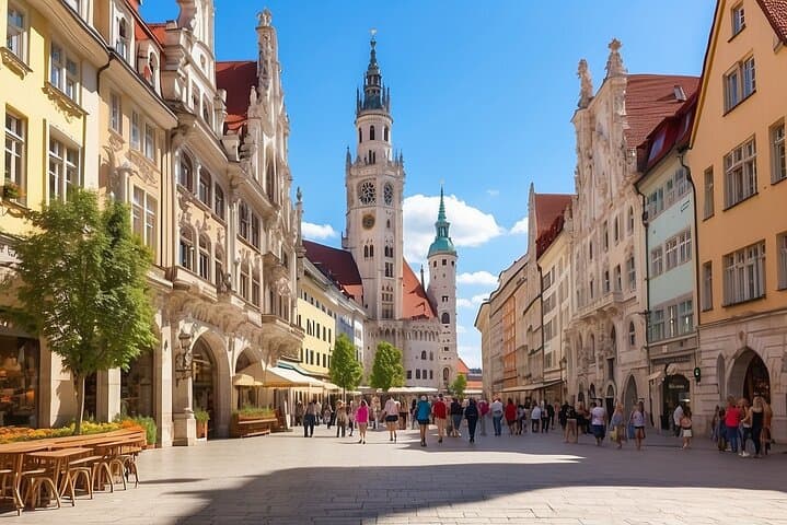 Private Scenic Transfer from Salzburg to Munich with 4h of Sightseeing