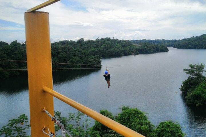 New Panama Zip-Line over Gatun lake and Kayak or Horse riding