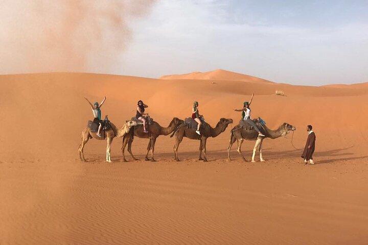 3 Days Group Tour from Errachidia to Merzouga Luxury Desert Camp