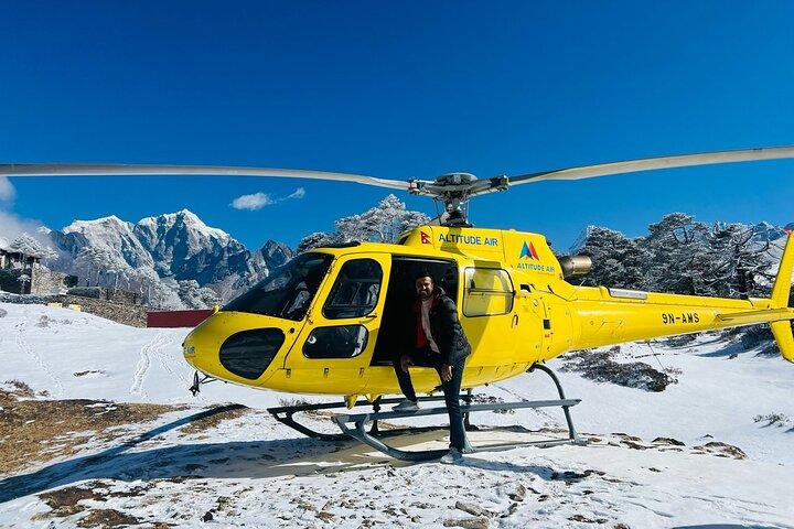 Everest Base Camp helicopter tour with landing
