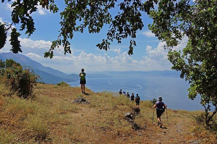 Hike in Mountain Villages with BBQ Beach Afternoon from Ohrid
