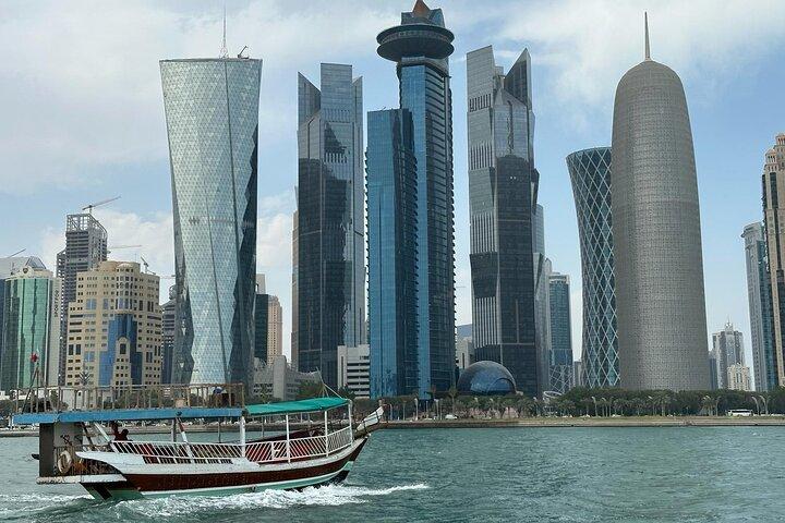 Doha, Qatar: Doha City Tour and Dhow Cruise Ride