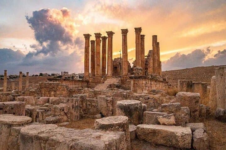 Day Tour Jerash, Ajloun and Umm Qais From Amman