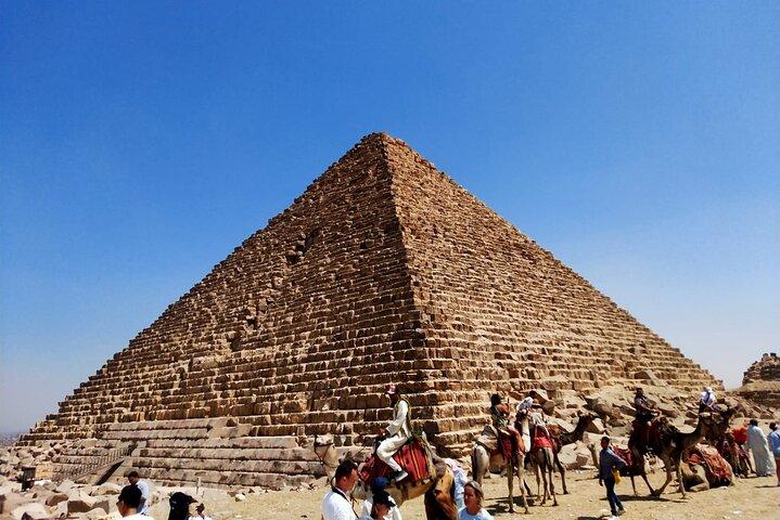 Grand Egyptian Museum & Pyramids & sphinx from Sharm el Sheikh