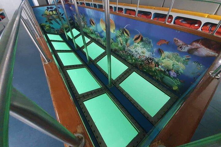 Latchi to Blue Lagoon Glass Bottom+slide Boat Tour