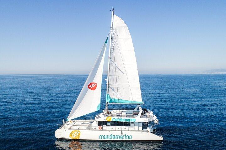 Sunset or night catamaran tour from Malaga
