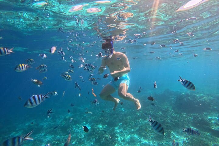 From Cebu: Island Hopping to 3 islands with BBQ lunch