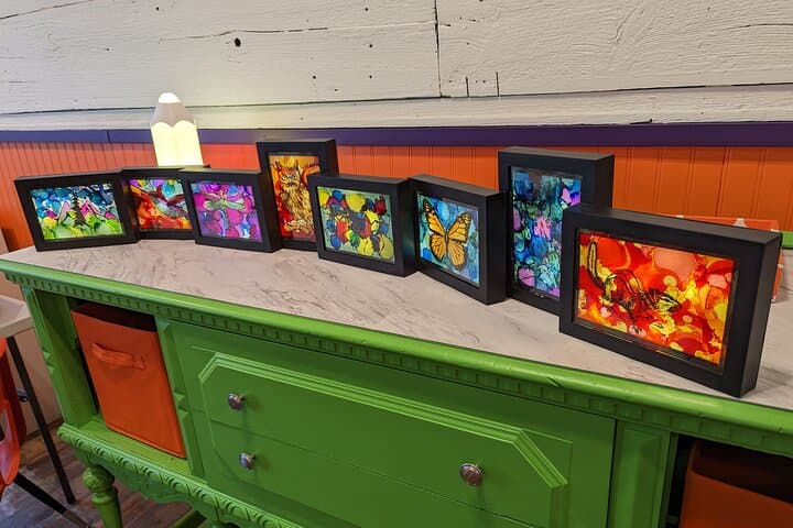 Alcohol Ink Light Boxes