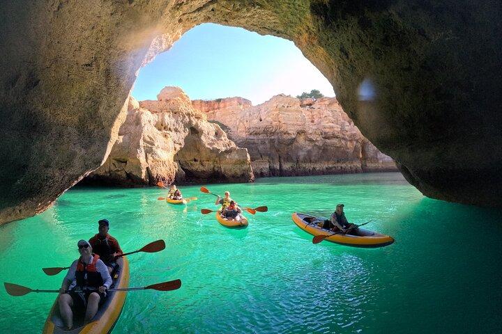 Sunrise Small Group Kayak Tour to the Benagil Cave & 4K Photos