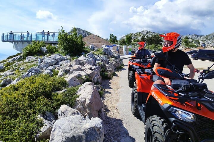 Skywalk Biokovo Quad Tour Morning /sunset Tour