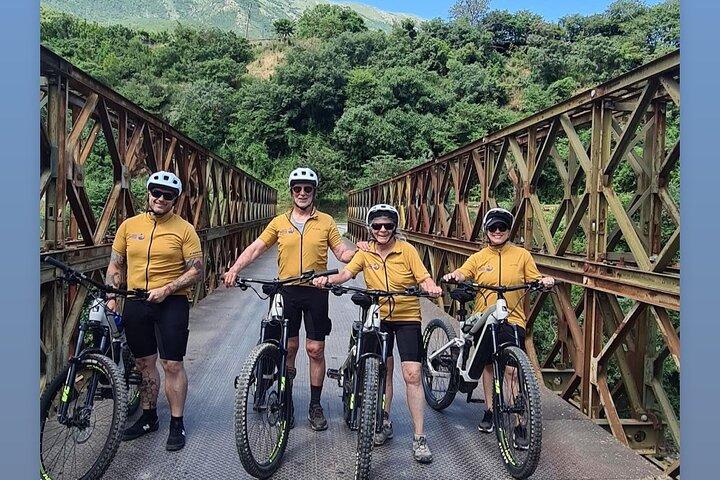 Electric Mountain Bike in Vjosa River Albania