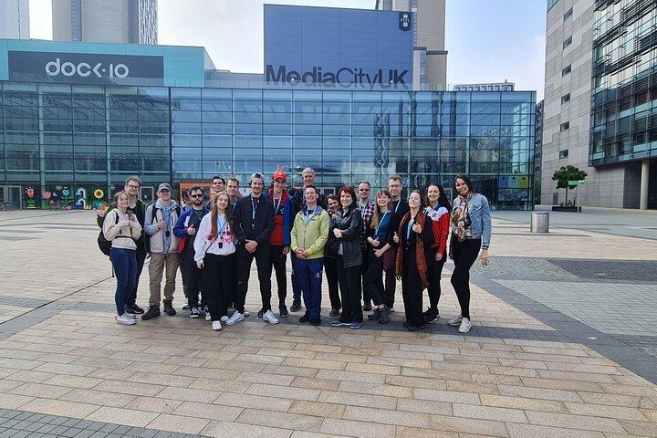 Inspirational guided walking tour of Media City & The Quays