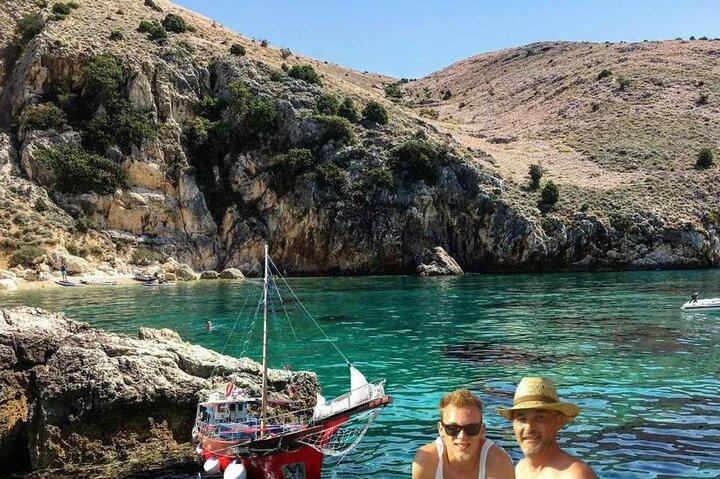 Discover Island Plavnik with a Pirate Ship