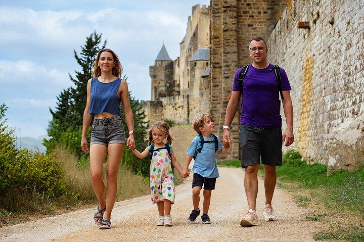 Kid Friendly Carcassonne Private Guided City Tour for Families