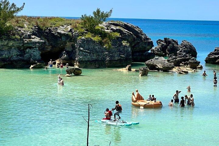 Crystal Cave, St. George and Tobacco Bay Beach