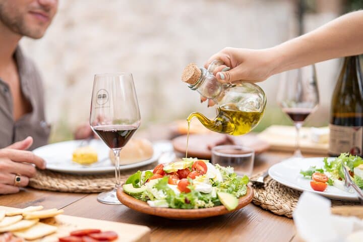 A Day Among the Vineyards, Lunch at a Family-Owned Winery