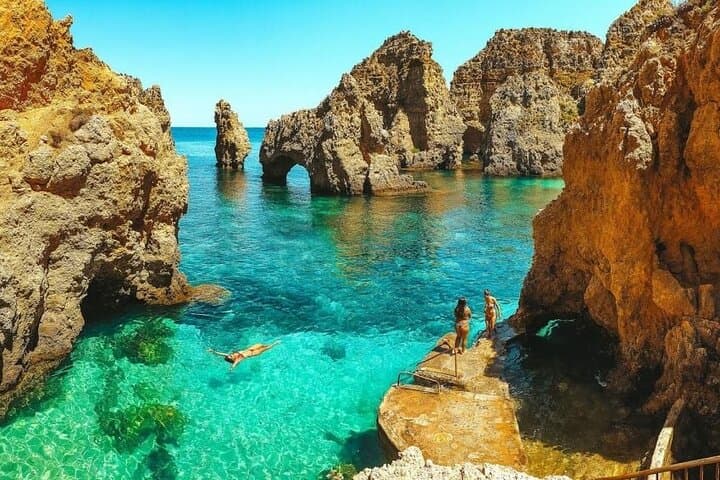 Benagil Caves, Carvoeiro and Algar Seco Private Tour From Algarve