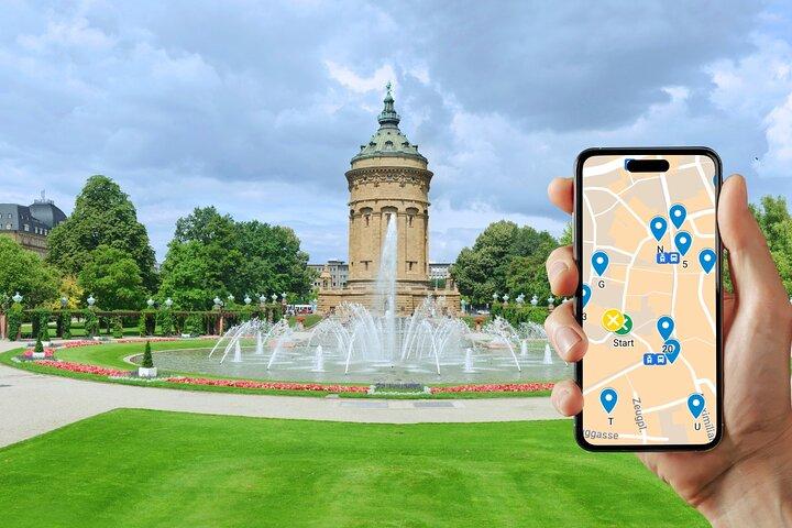 Self-guided scavenger hunt and city game in Mannheim