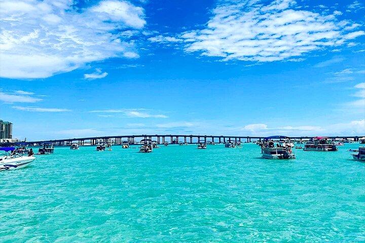 Destin Crab Island Tour in Catamaran