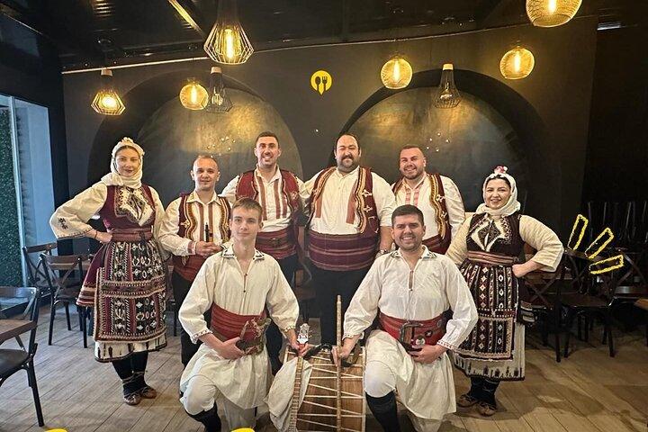 Traditional Balkan Night in Restaurant Gardenia Skopje