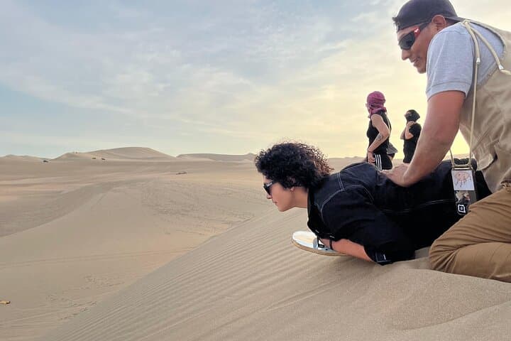 Buggy experience in Huacachina at sunset