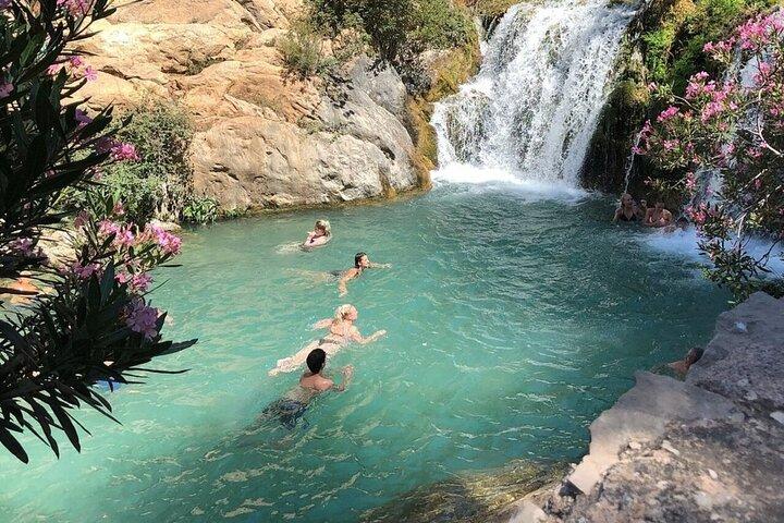 Algar Waterfalls Tour from Alicante and Benidorm