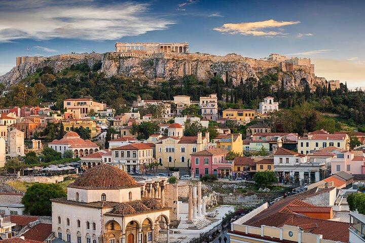 Athens City Tour with Acropolis & Plaka from Piraeus Cruise Port