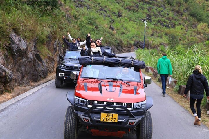 Ha Giang Open Air New Model Jeep Tour 2 Days 1 Night
