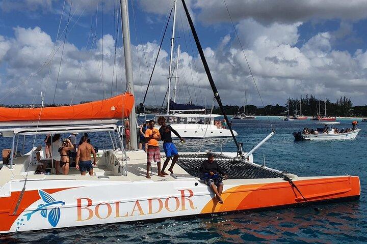 Turtle and Shipwreck adventure on 57 ft catamaran