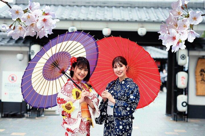 Kyushu Kumamoto Josaien Kimono Rental Private Experience
