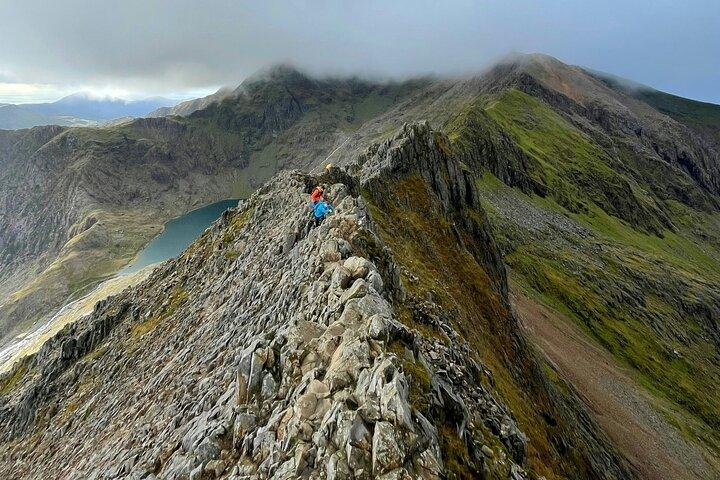 Crib Goch and Snowdon a Guided Scramble.