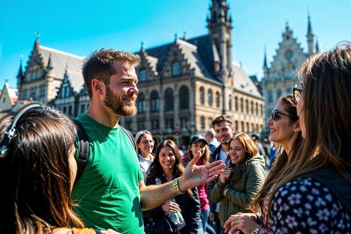 Secrets of Bruges: Walking Tour With a Chocolate and Waffle Bite