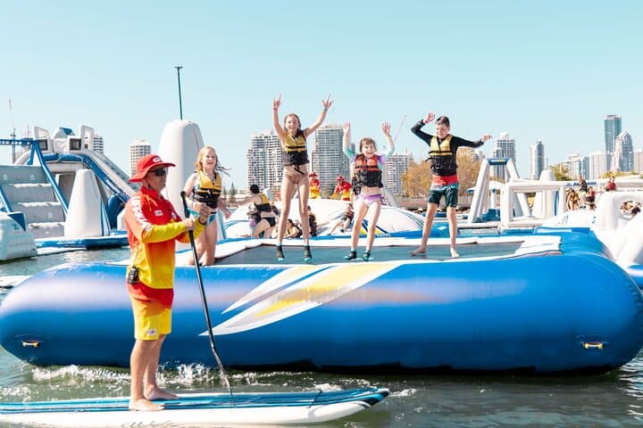 GC Aqua Park 100 Minute Inflatable Water Park Activity, Southport