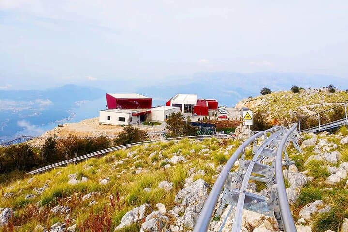 Epic 25 Turns Downhill Bike Descent w/ Panoramic Cable Car Ascent