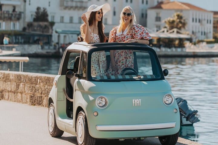 Topolino Guided City Tour by E Car Kotor Perast