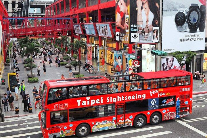 Taipei Double Decker Sightseeing Bus Ticket