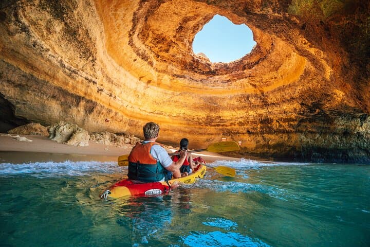 Benagil Cave - Sunrise or Sunset Kayak Tour (Small groups)