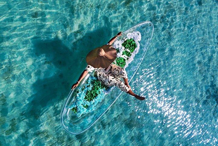 Clear Kayak Photoshoot and Drone Video in Montego Bay