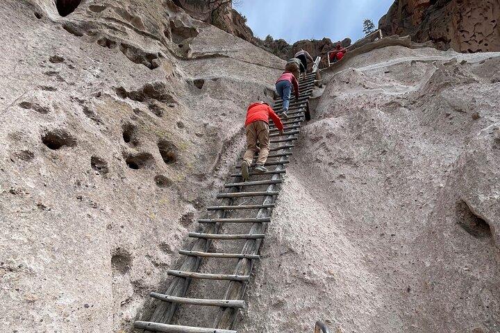Santa Fe to Bandalier and Puye Cliff's in Luxury Day Trip