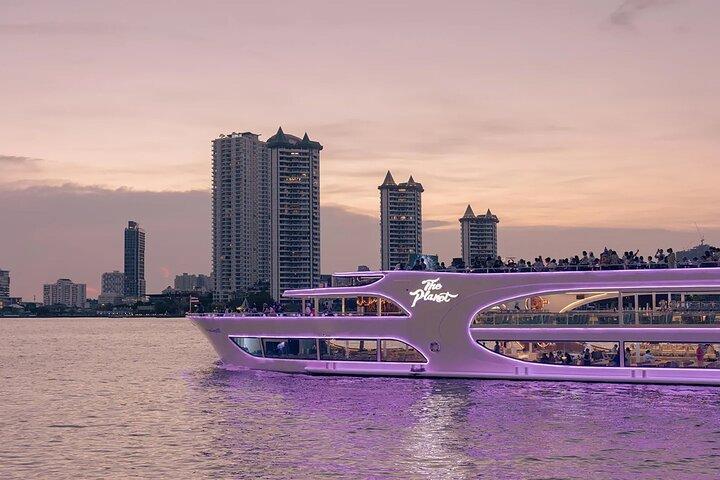 Bangkok Sunset or Evening Dinner Cruise (The Planet Cruise)