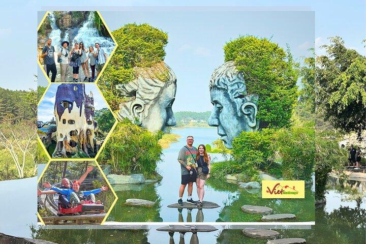 Da Lat: Morning tour Alpine Coaster, Crazy House, Clay Tunnel
