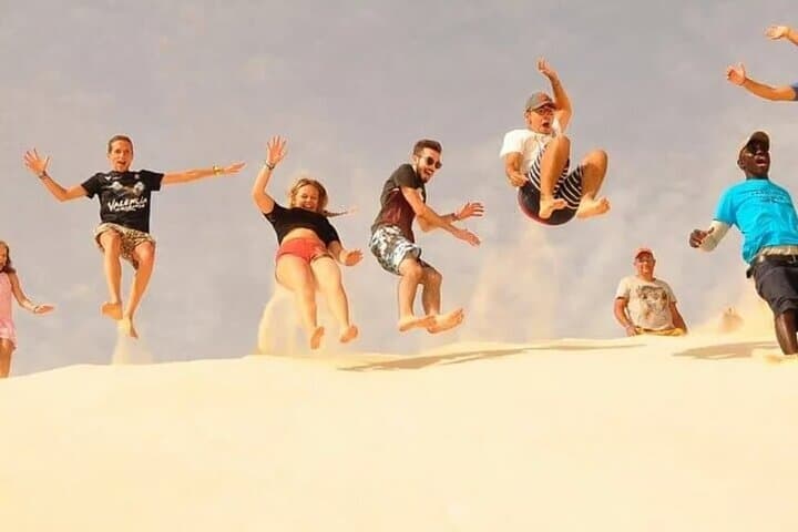 Boavista: Santa Monica beach, cave, sand dunes & shipwreck