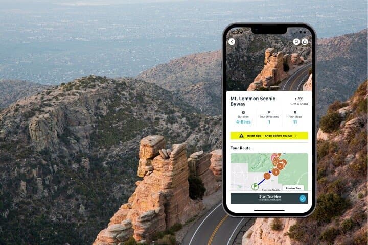 Self Guided Mt. Lemmon Scenic Byway Driving Tour