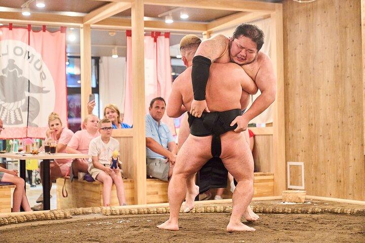Vegan-Friendly Tokyo Sumo Show, Mochi-Pounding Dinner Experience