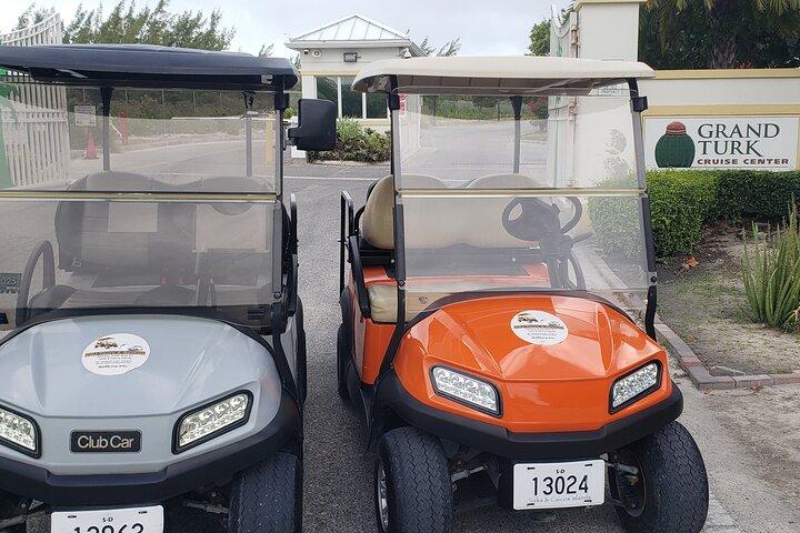 PRJ Golf cart rental in Grand Turk