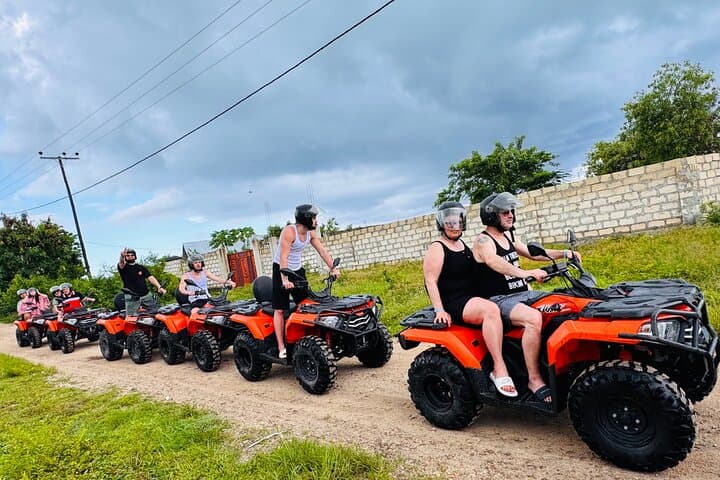 Nungwi & Kendwa: 4H Quad Tour – Beaches, Villages & Community